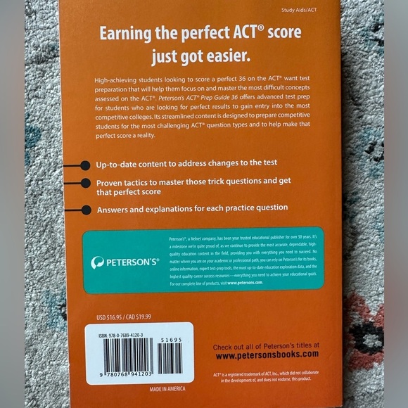 ACT Prep Scholarship 101 Graduate Survival Guide College Prep 3 Pack Books - Picture 8 of 9